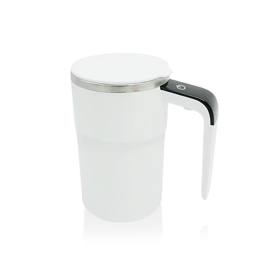 Magnetic Self Stirring Coffee Mugs Portable Automatic Mixing Cup Rechargeable Self Stirring Cup with Thermometer for Home Office