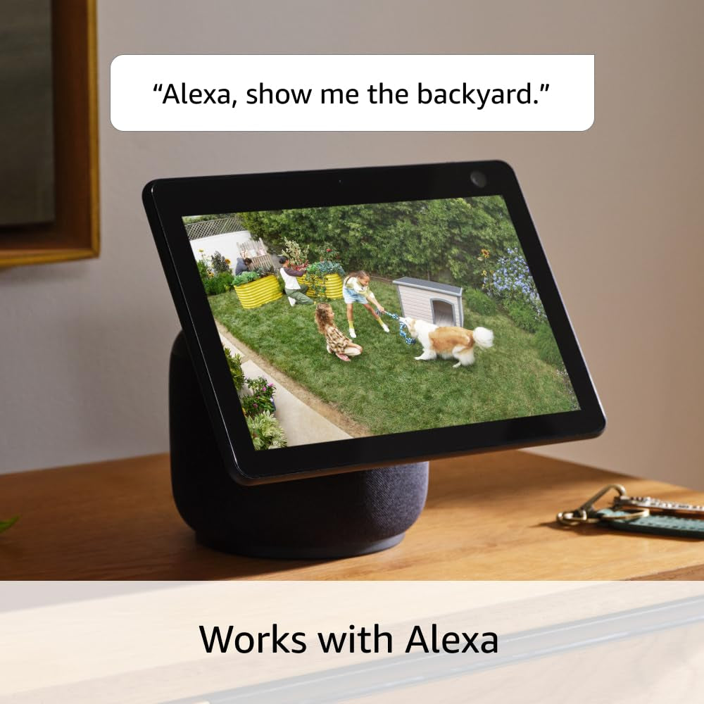 Elevate Your Security with Outdoor Cam Plus: 2K Battery-Powered Camera with Stunning Full-Color Night Vision & Flexible Mounting Options - Sleek White Design